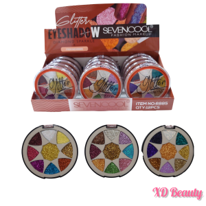 Sombra Sevencool Glitter NO.6885A