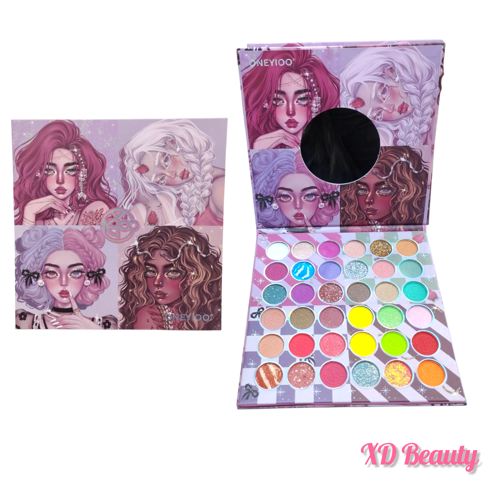 Paleta De Sombra Oneyioo 36 Colores NO.AZ-111