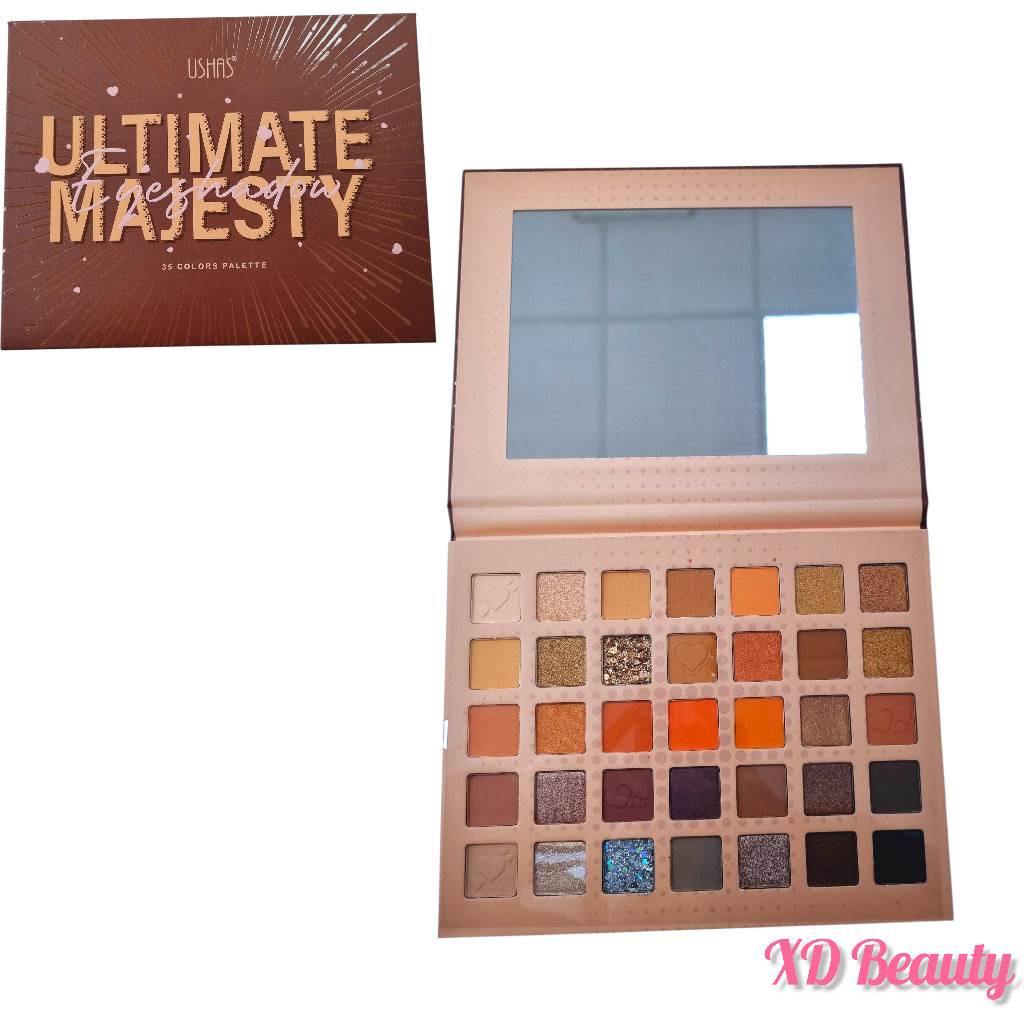 Paleta De Sombra Ushas 35 Colores NO.ES4349