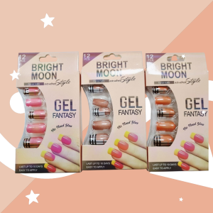 Uñas Poztizas Bright Moon NO.2077-2