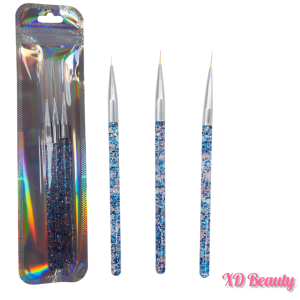 Pinceles Para Uñas X3 NO.AF-2176